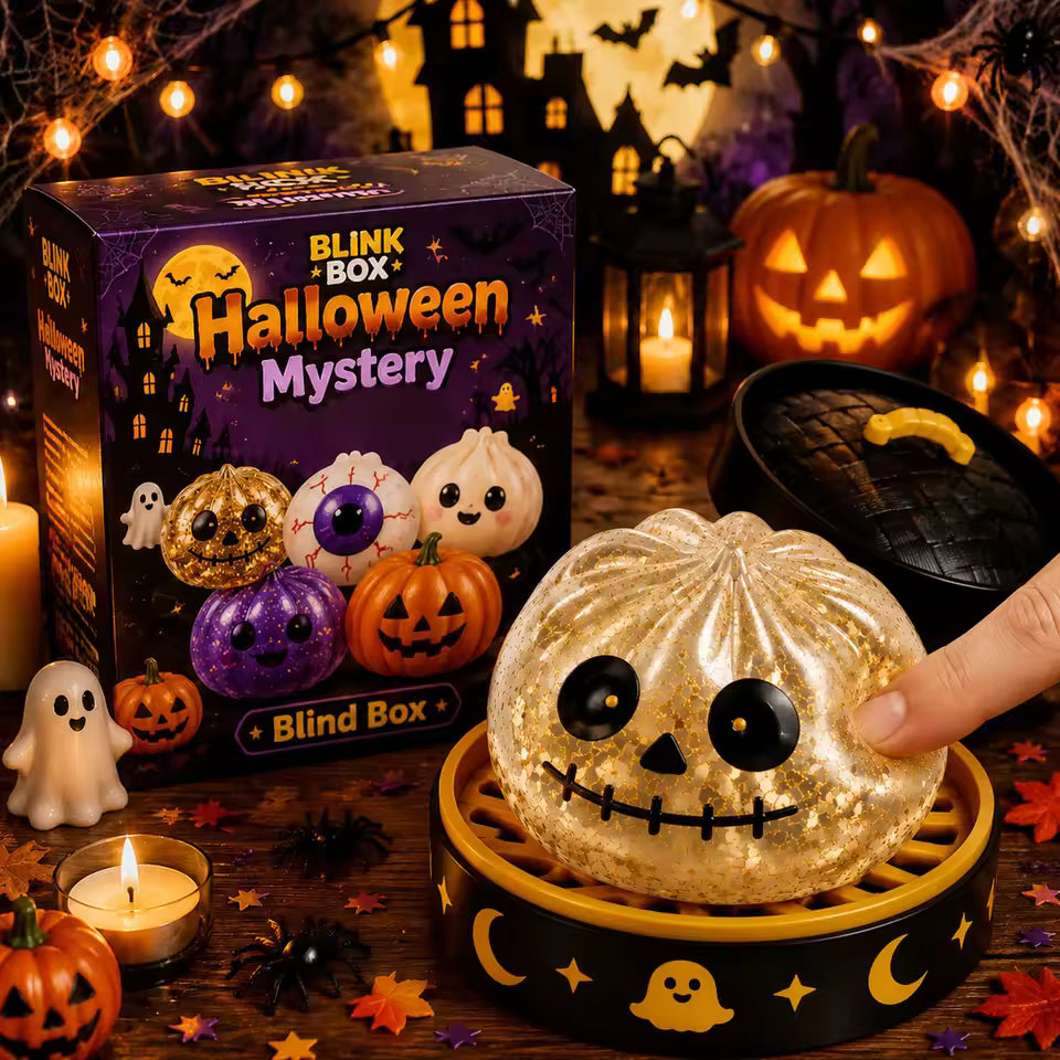 Spooky Squish – 3-Pack Ghost Trio Sensory Fidget Toys