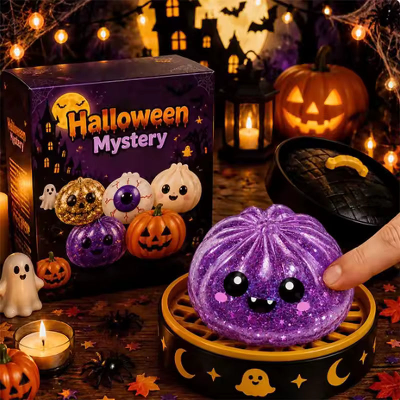 Spooky Squish – Halloween Dumpling Sensory Fidget Toy