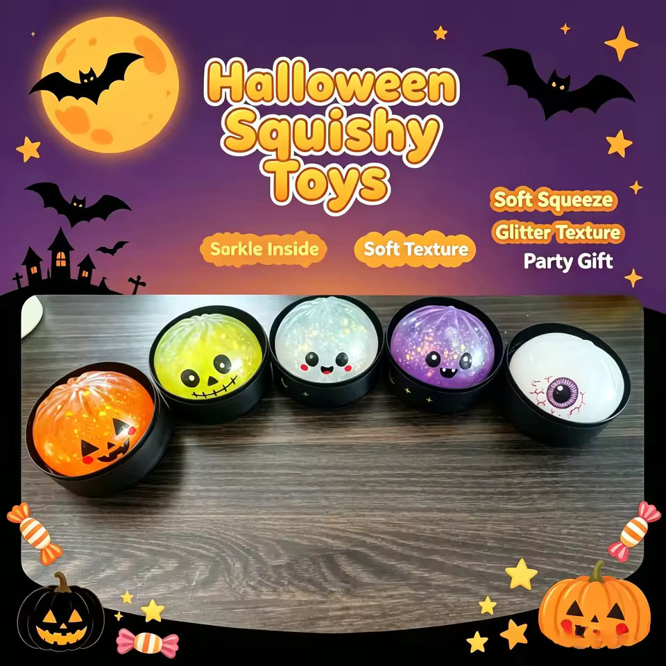 Spooky Squish – Halloween Dumpling Sensory Fidget Toy
