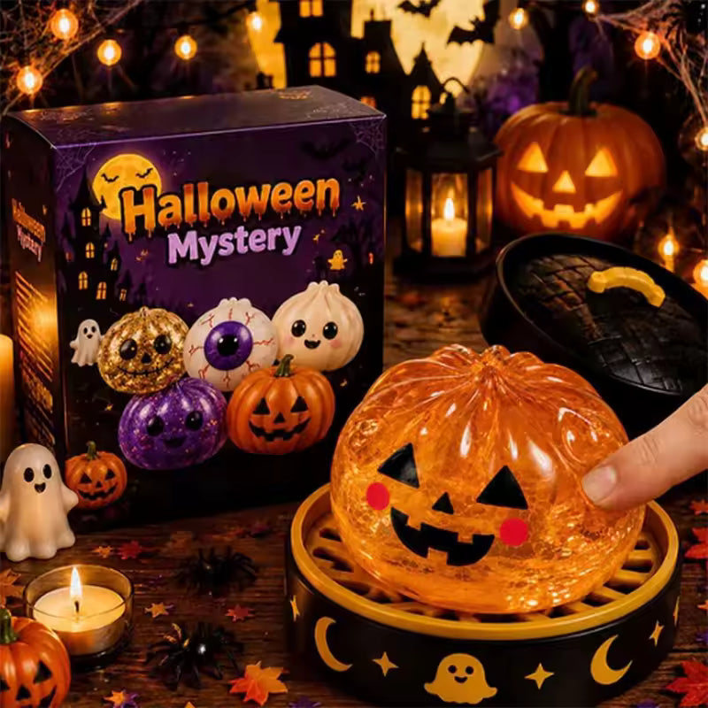 Halloween Squeezing Toy Pumpkin 8cm Sensory Fidget Toy